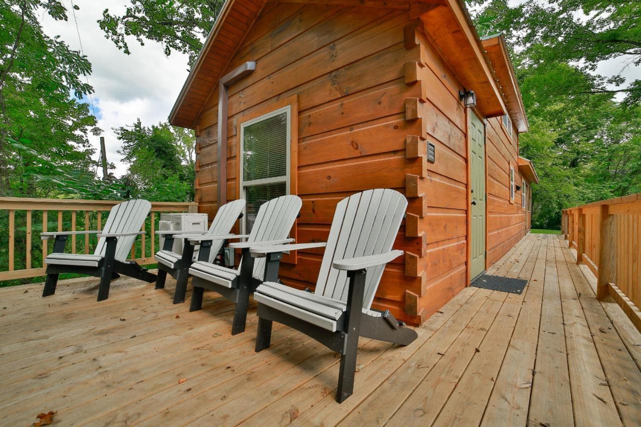 Thomas Cabin Forest Tiny Cabin With Hot Tub Chattanooga Buitenkant foto